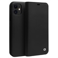 Qialino Classic iPhone 11 Wallet Leren Hoesje