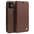 Qialino Classic iPhone 11 Wallet Leren Hoesje