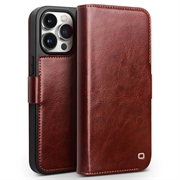 iPhone 15 Pro Max Qialino Classic Wallet Leren Hoesje