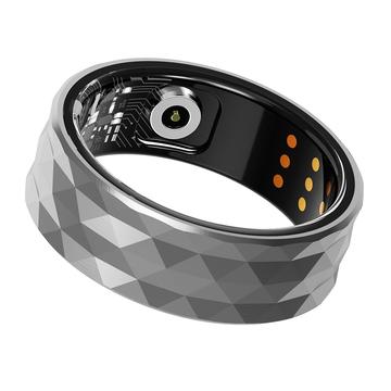 R12M Waterdichte Smart Ring - Maat: 17.8mm - Zilver