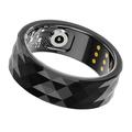 R12M Waterdichte Smart Ring - Maat: 19.8mm - Zwart