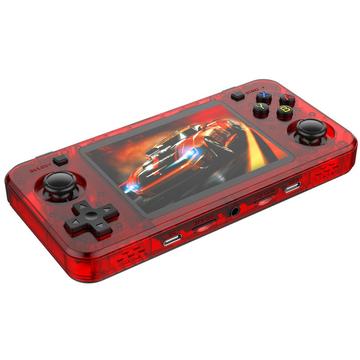 R36H Handheld Spelconsole met Games - 128GB - Doorschijnend Rood