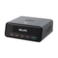 RELIFE Q8 165W GaN-snellaadstation - 4x USB-C/1x USB-A - grijs