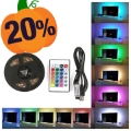 RGB Decoratieve LED Strip Licht met 16 Kleuren - 5m