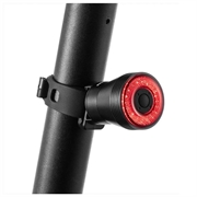 ROCKBROS Q5 dubbele beugel slim fietsremlicht fietsachterlicht sensor auto waterdicht LED fietslicht fiets achterlicht - zwart