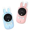 Konijn Design Kinderen Walkie Talkies XJ11 - Blauw & Roze