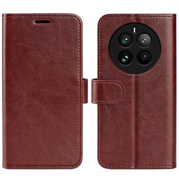 Realme 12 Pro/12 Pro+ Portemonnee Hoesje met Magneetsluiting - Bruin