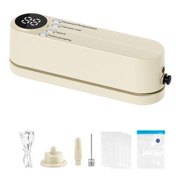 Oplaadbare draagbare mini vacuümsealer voor voedsel