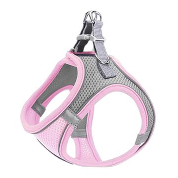 Reflecterend harnas voor kat/hond met riem - L
