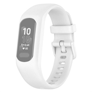 Garmin Vivosmart 5 Vervangende Siliconen Band met Geïntegreerd Frame - Wit