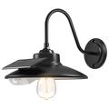 Retro zonneschuurlamp met Edison LED en bewegingssensor