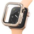 Strass Decoratief Apple Watch SE (2022)/SE/6/5/4 Cover met Screenprotector - 40mm
