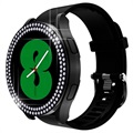 Strass Decoratieve Samsung Galaxy Watch5 Cover - 40mm - Zwart