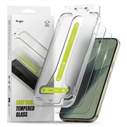 Google Pixel 9 Pro XL/10 Pro XL/11 Pro XL Ringke Easy Slide Glazen Screenprotector - 2 stuks.