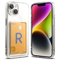 Ringke Fusion Card iPhone 14 Plus Hybrid Case - Doorzichtig