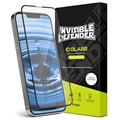 Ringke ID Full Cover iPhone 13 Pro Max Glazen Screenprotector - 9H - Zwart