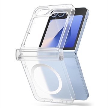 Samsung Galaxy Z Flip6 Ringke Slim Hinge Magnetisch Hoesje - Mat Helder