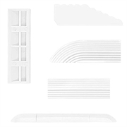 Robot Stofzuiger Opstapje voor Roborock, Roomba, Xiaomi, Ecovacs - Wit