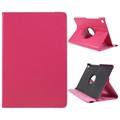 Samsung Galaxy Tab S5e Roterend Folio Hoesje - Hot Pink