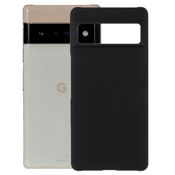 Google Pixel 7 Geruberiseerd Kunststof Hoesje - Zwart