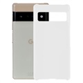 Google Pixel 7 Geruberiseerd Kunststof Hoesje - Wit