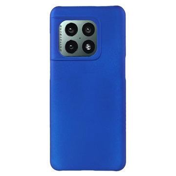 OnePlus 10 Pro Geruberiseerd Kunststof Hoesje - Blauw