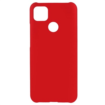 Xiaomi Redmi 9C, Redmi 9C NFC Geruberiseerd Kunststof Hoesje - Rood