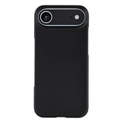 iPhone Air Geruberiseerd Kunststof Hoesje - Zwart