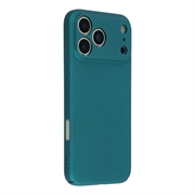 iPhone 18 Pro Max Geruberiseerd Kunststof Hoesje - Groen