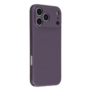 iPhone 18 Pro Max Geruberiseerd Kunststof Hoesje - Paars