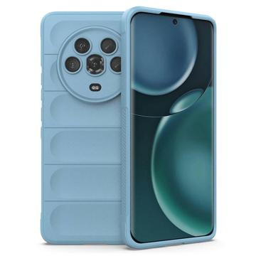 Rugged Series Honor Magic4 TPU Hoesje - Baby Blauw