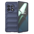 Rugged Series OnePlus 11 TPU Case - Donkerblauw