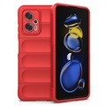 Rugged Series Xiaomi Redmi Note 11T Pro/12T Pro TPU Hoesje - Rood