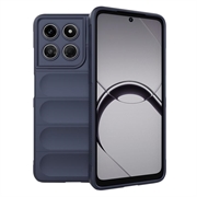 Motorola Moto G37 Power Rugged TPU Hoesje - Donkerblauw