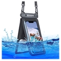 Rynapac Dubbele Zak Waterdichte Drijvende Hoesje - 6.7" - Zwart