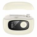 S9 elektrische nagelknipper met digitaal display - beige