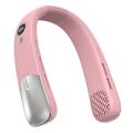 SL625 Draagbare nekventilator met snelheidsregeling en digitaal display - Roze