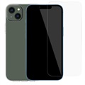 Saii 2-in-1 iPhone 14 Plus TPU Hoesje & Glazen Screenprotector