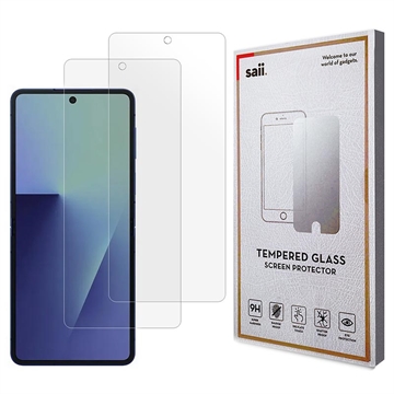Samsung Galaxy Z Flip7 Saii 3D Premium Glazen Screenprotector - 2 St.
