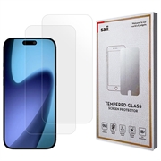 iPhone 17 Air Saii 3D Premium Glazen Screenprotector - 2 St.