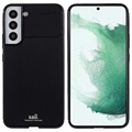 Saii Koolstofvezel Samsung Galaxy S22 5G TPU Hoesje