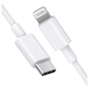 Saii Snelle USB-C / Lightning Kabel - 1m - Wit