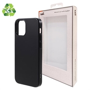 Saii Eco-line iPhone 12/12 Pro Biologisch Afbreekbaar Case - Zwart