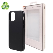 Saii Eco-line iPhone 12 Pro Max Biologisch Afbreekbaar Case - Zwart