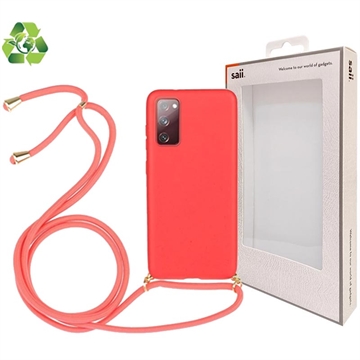Saii Eco-line Samsung Galaxy S20 FE Hoesje met Riem