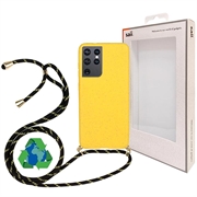 Saii Eco-line Samsung Galaxy S21 Ultra 5G Hoesje met Riem