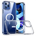 Saii Magnetische Serie iPhone 12/12 Pro Hybrid Hoesje - Doorzichtig