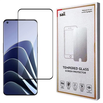 Saii 3D Premium OnePlus 10 Pro Glazen Screenprotector - 9H - 2 St.