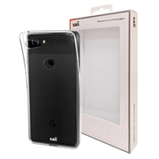 Saii Premium Anti-Slip Google Pixel 3 XL TPU Case - Doorzichtig