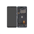 Samsung Galaxy S20 FE Voorzijde Cover & LCD Display GH82-24220A - Cloud Navy